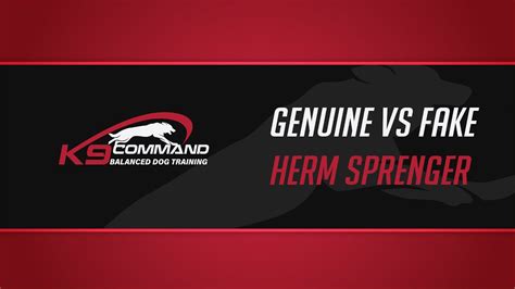 fake herm sprenger|How to spot a Genuine Herm Sprenger vs Fake .